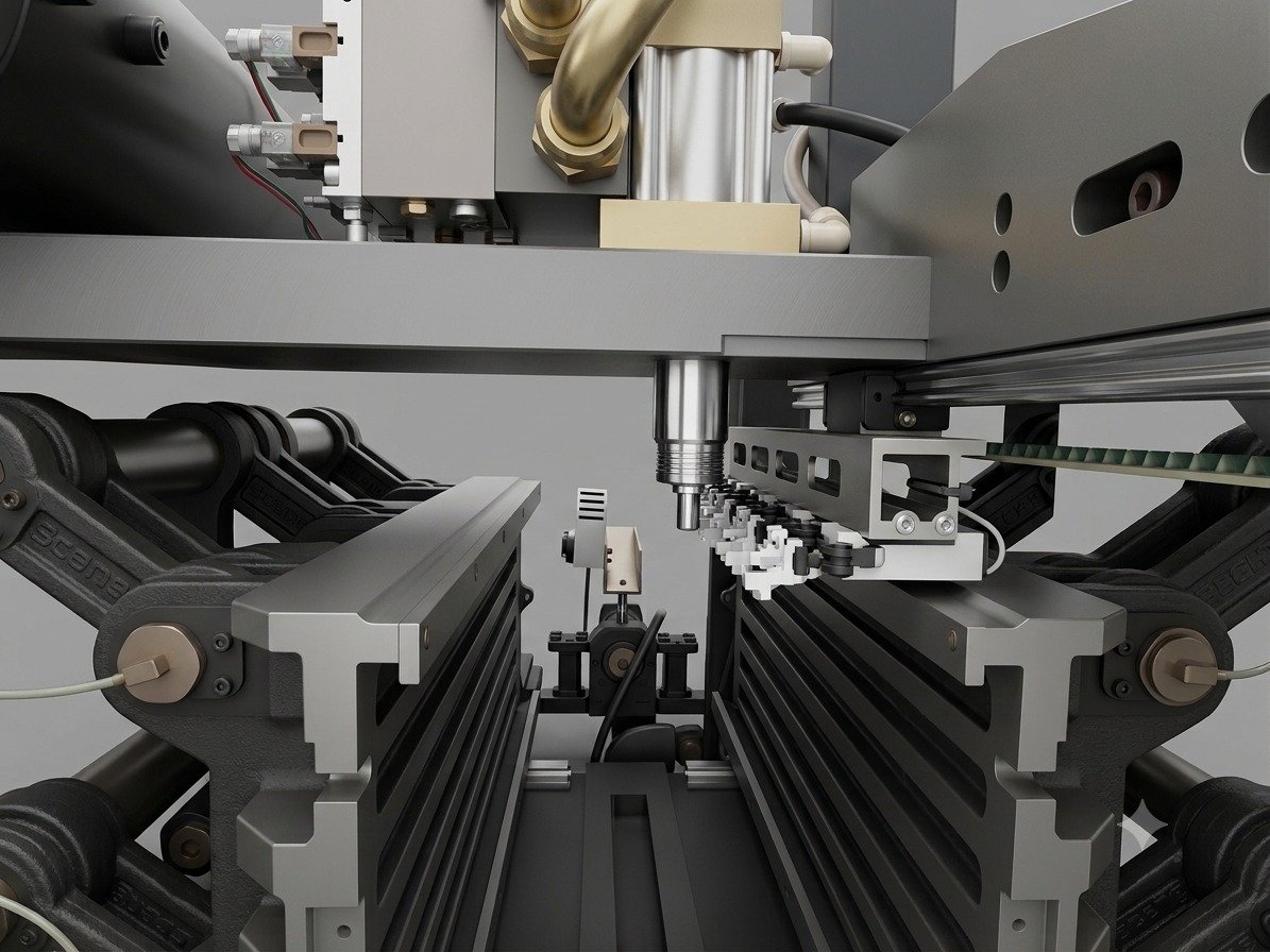 Servo Stretch Blow Moulding Action