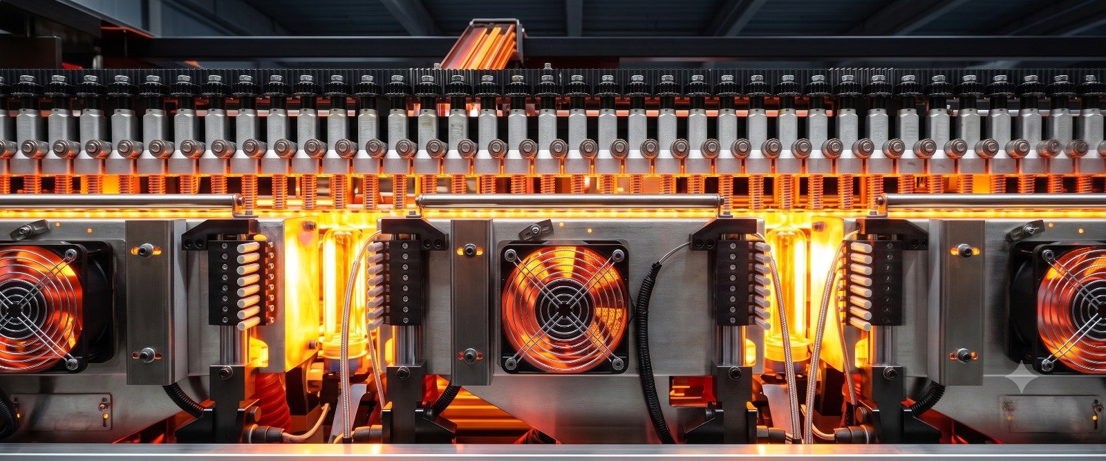 Infrared Oven Preform Heating